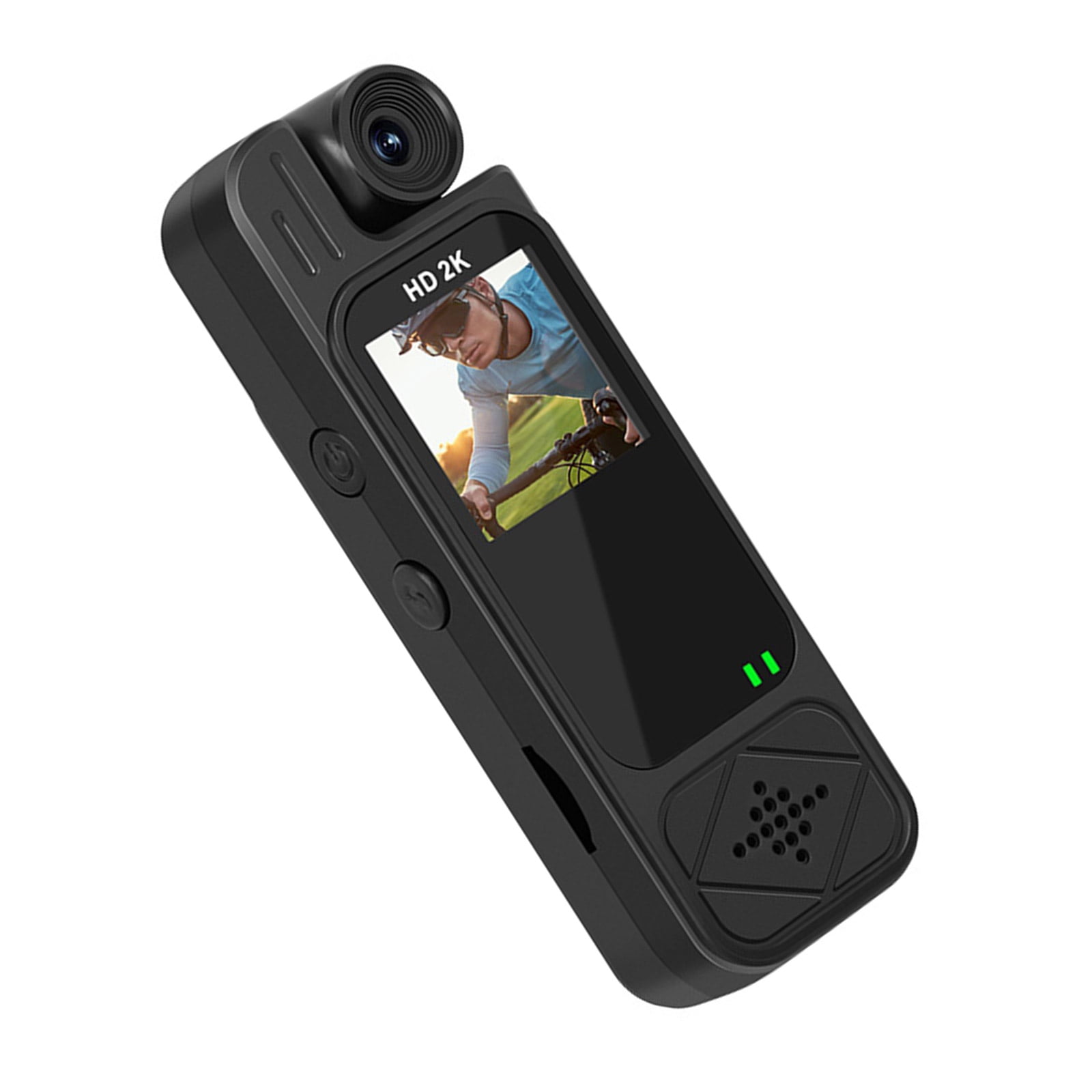 Small Camera With Night Visioning And 128GB Storage Support Pocket Video Camera For Hiking And Cycling Activity