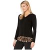 Karen Kane Layered Sweater Black