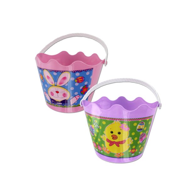 Plastic Easter Basket, 12 Count