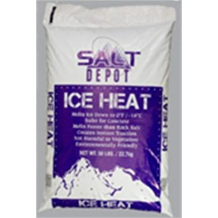 Ih50 50Lb Ice Heat(Melts Down To Zero)(Uv50), Salt Depot, EACH, BAG, Ice heat.