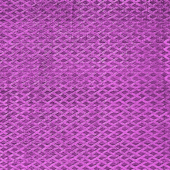 Ahgly Company Indoor Square Oriental Pink Industrial Area Rugs, 3' Square