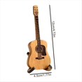 thumbnail image 5 of Caja de Púas de Guitarra de Madera Caja de Púas de Guitarra Acústica de Madera Caja de Almacenamiento con Soporte para Púas de Madera Amarilla Hecha A Mano, 5 of 5