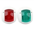 thumbnail image 3 of Bgsha 2 PCS Marine LED Side Light IP66 Waterproof Navigation Signal Light DC12V-24V 3W, 3 of 10