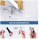 thumbnail image 3 of Herramientas De Calafateo De Silicona Para Cocina,baño 35 pzs, 3 of 4
