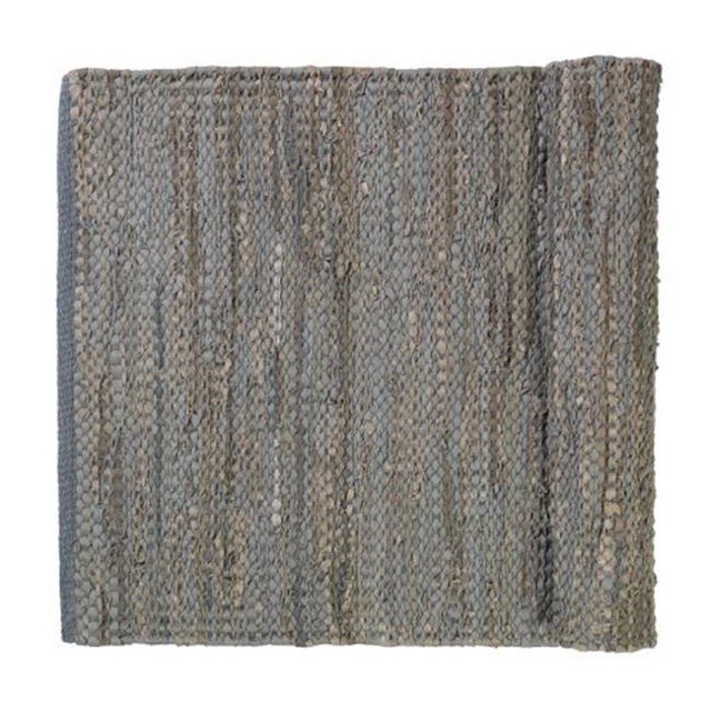 Blomus 65671 28 x 51 in. Carpo Leather Area Rug Woven, Drizzle