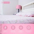 thumbnail image 4 of Kids Organic Viscose Derived from Bamboo Sheet Set | Twin or Full Size Fitted Bed Sheets | Oeko-Tex Certified | Cute Toddler Bedding for Girls & Boys Unicorn Full, 4 of 8