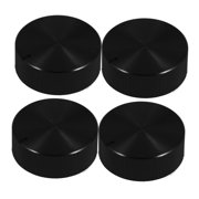 COMPUKAS 4Pcs Black Plastic Oven Switch Knob Timer Control for Pressure Cooker Kitchen Accessory