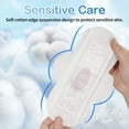 thumbnail image 4 of Zhuyin Menstrual Day Pads 10 Packs 80 Counts with Organic Cotton and Super Absorbency, Regular 245mm Sanitary Pads, Unscented for Menstruation Flow, 4 of 8