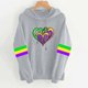 thumbnail image 1 of Xuyuer Women Mardi Gras Sweatshirt Mardi Gras Carnival Pullover Top Casual Long Sleeve, 1 of 4