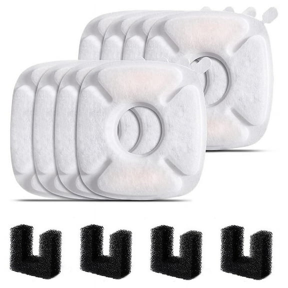 Dog Water Filter Replacement,Pet Water Fountain Filters for 135Oz/4L Dog Water Bowl Dispenser, Water Fountain Filter