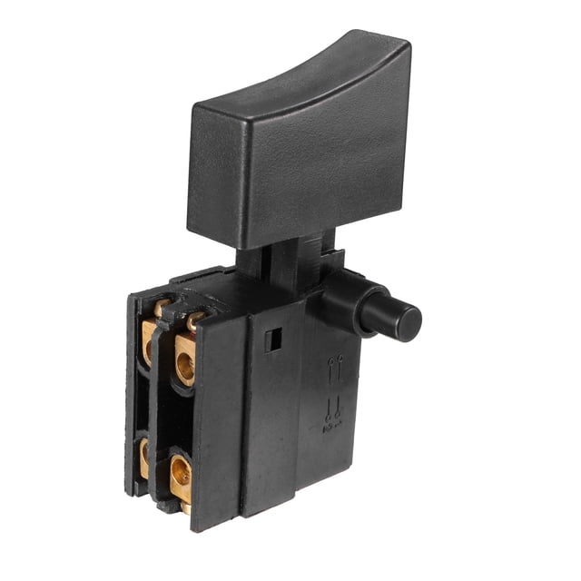 Interruptor de gatillo eléctrico portátil Uxcell FA2-6/2W5 AC250V 6A Control de velocidad