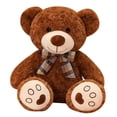 thumbnail image 2 of 35-80CM Cute Classic Teddy Bear Plush Toys Kawaii Bow Tie Bear Plushie Pillow Stuffed Soft Dolls for Kids Girls Lover Giftspurple35cm Deng Xun unisex, 2 of 2