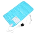 thumbnail image 4 of Manta calefactora eléctrica para aliviar el dolor, mantas para el hogar con pantalla LCD para espalda, cuello y hombros, enchufe europeo de 220-240V, 4 of 5