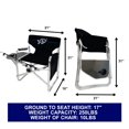 thumbnail image 2 of Tuscany Pro Folding Camp Chair with Rod Holder, Black, 2 of 6