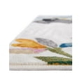 thumbnail image 5 of Unique Loom Blossom Collection Area Rug - Laura (2' 7" x 12' Runner Ivory/Black), 5 of 7