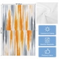 thumbnail image 5 of Orange Gray Kitchen Towels Set of 2, Water Absorbent Dish Towel, Retro Country Abstract Ombre Aesthetic Decorative Hand Towels - Quick Drying Cloth for Cooking Baking, 18x28 Inch, 5 of 8