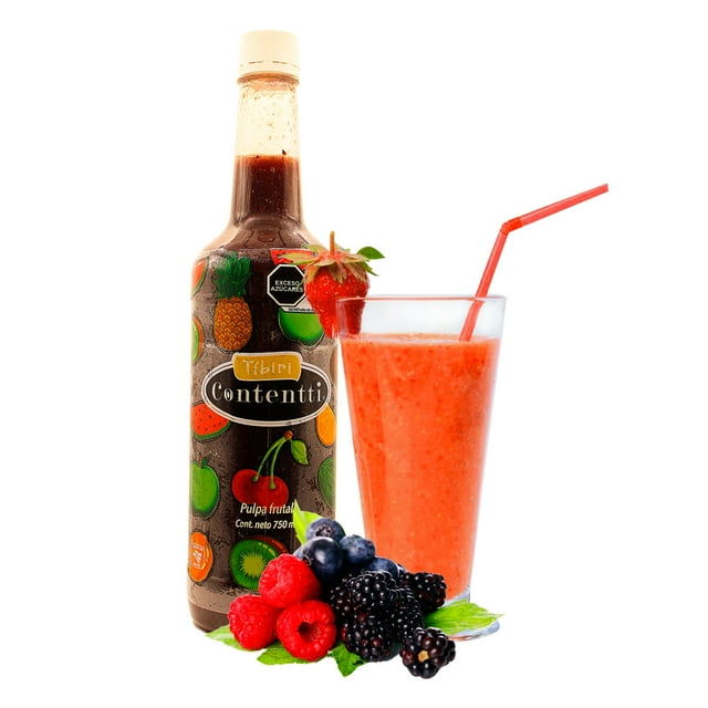 Pulpa Frutal Frutos Rojos 750 ml