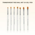 thumbnail image 1 of 7Pcs Transparent Handle Nail Art Brush Nail Brush, Nail Art Brush Diy Pen Pattern Nail Painting Drawing  Gel Pen Art  Diy Pattern Nail Painting Drawing Pen Nail Art Design, 1 of 8