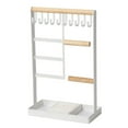 thumbnail image 1 of Jewelry Organizer Stand Necklaces Hanging Storage Holder Display For Earrings Bracelets And Rings, 1 of 12