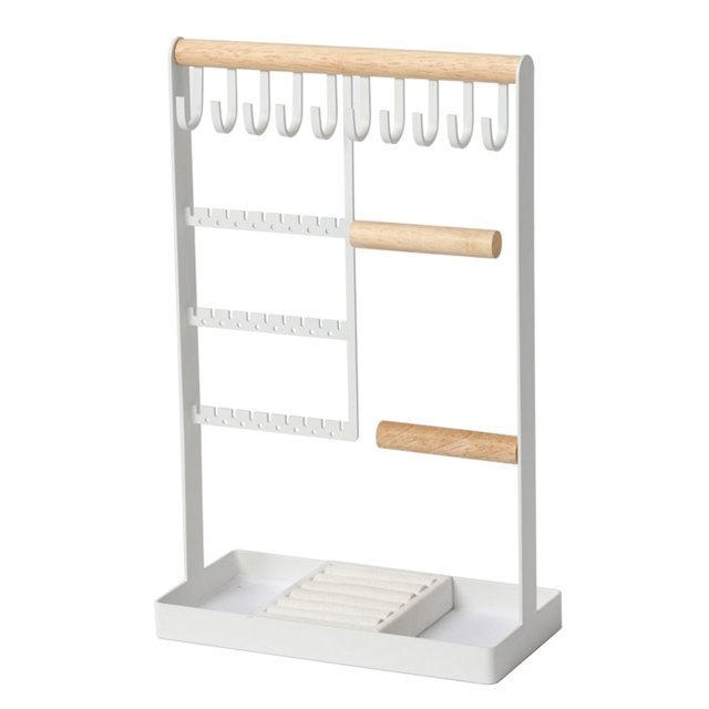 Jewelry Organizer Stand Necklaces Hanging Storage Holder Display For Earrings Bracelets And Rings