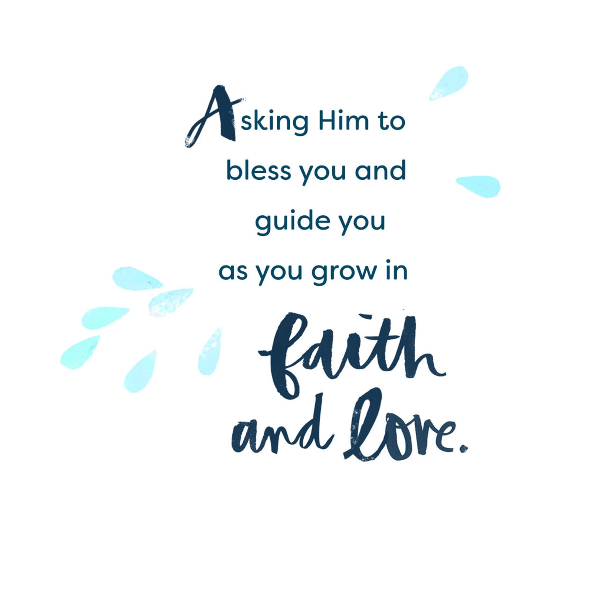DaySpring Baptism Card (New Beginnings)