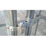 Chicken Coop Outlet Chain Link Backyard Dog Kennel, X-Large, 240L