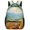 Color-1, variant on Radiant Mountain Sunrise Oxford Backpack Waterproof Portable Outdoor Rucksack