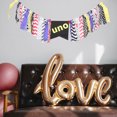 thumbnail image 3 of Carnaval Mexicano Comedor Silla Tire Bandera Colorido Bebé Fiesta de Cumpleaños Banner Bebé Ducha Guirnalda Bunting Cumpleaños Lugar Diseño Suministros, 3 of 5