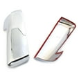 thumbnail image 3 of SPRING For Chevy 2019-23 For GMC For Sierra 1500 Chrome Top Half Mirror Cover Trim, 3 of 8