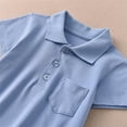 thumbnail image 7 of SDNall Boys Short Sleeve Polos, Solid Performance Polo Shirts, Boys' Collar Polo Tops for School Uniform Golf Travel Everyday Wear 1-15 Years, 7 of 7