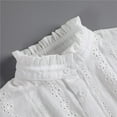 thumbnail image 5 of Wancir Women's Detachable Shirt Collar Vintage Stand Collar Accessory for Blouses/Sweaters, 5 of 8