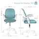 thumbnail image 2 of MAGMALIFE Silla de Oficina Natti Ergonómica con Respaldo de Malla Transpirable, Altura e Inclinación Ajustables, Reposabrazos Abatibles 90°, Ruedas 360° Silenciosas y Base Reforzada, Soporta 150 kg, 2 of 8