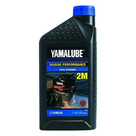 Yamaha Yamalube Outboard Engine Inject Oil 2 Stroke Quart LUB-2STRK-M1-12