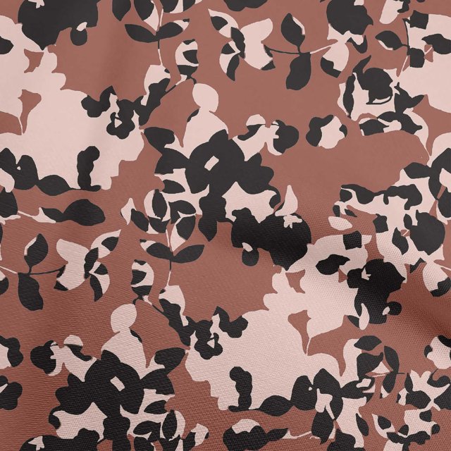 oneOone Polyester Lycra Brown Fabric Abstracts Fabric For Sewing Printed Craft Fabric By The Yard 56 Inch Wide