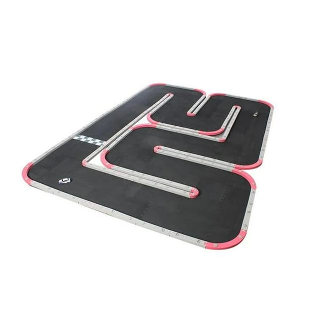 RCP Tracks RRKSETR-C15096-01 50 cm Mini Z Large Race Track - 96 Piece