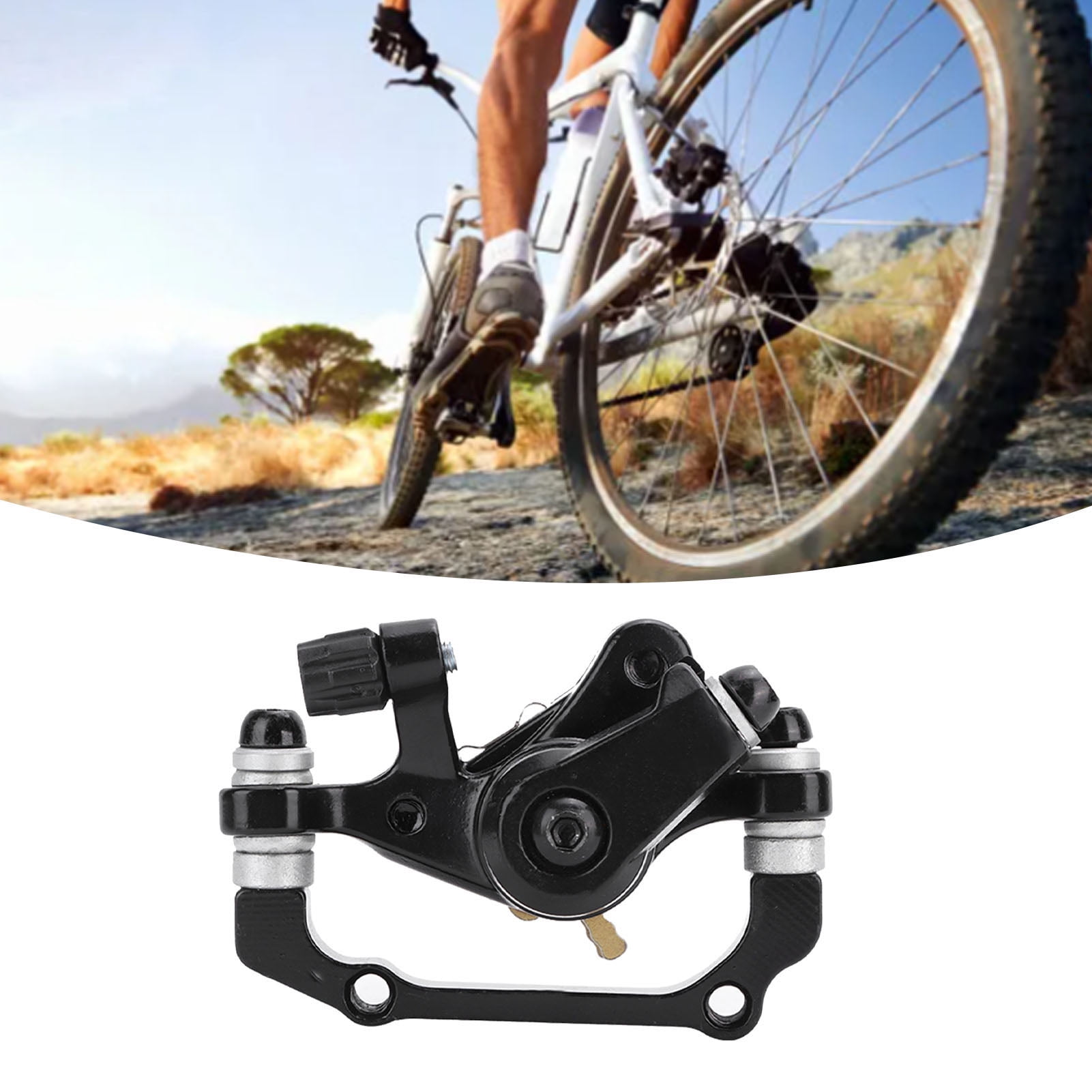 Frein à Disque Mécanique Étrier De Pour Vélo électrique - Avec Vis De Montage, Compatible Freins Arrière, Durable Et Pratique étrier Frein Avec Vis Montage
