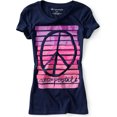 thumbnail image 1 of Camiseta gráfica para mujer Aeropostale Bulldog Aero '87 Azul Pequeña, 1 of 1