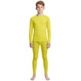 thumbnail image 2 of YunPes Boys Compression Set Long Sleeve Cool Dry Shirts & Stretchy Leggings Workout Gym Base Layer Athletic Clothing Set 2 Piece Outfits, 2 of 8
