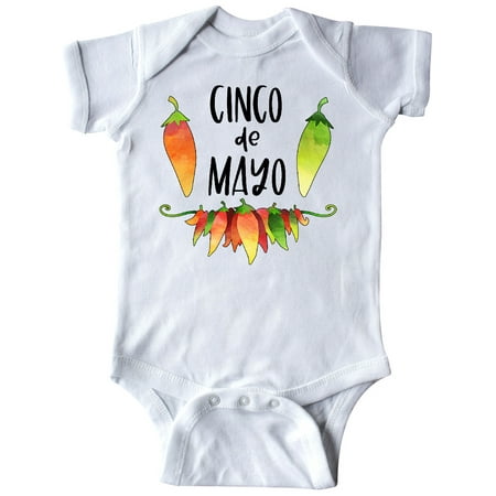 

Inktastic Cinco De Mayo Peppers Gift Baby Boy or Baby Girl Bodysuit