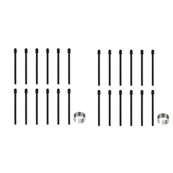 Standard Pen Nibs for , 24Pcs Black Replacement Refill Pen Tips for Intuos Pro, IMobileStudio Pro