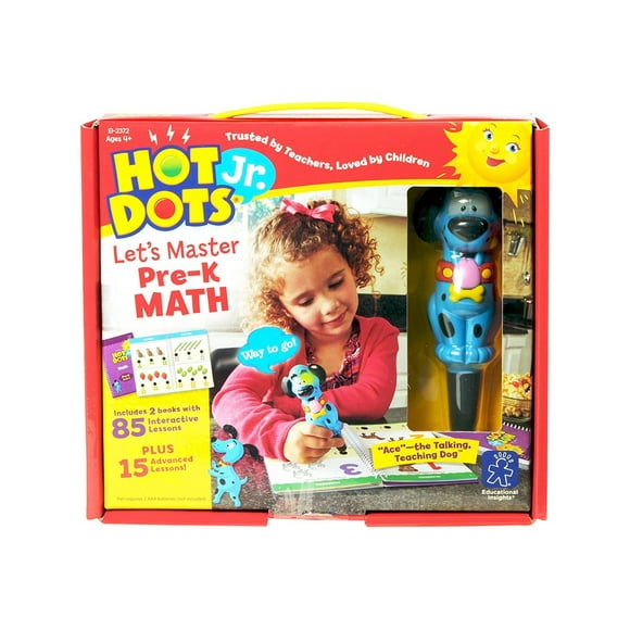 Hot Dots Jr. - Maitrisons les Maths Pré-Scolaires avec l'As - la Plume de Chien Parlante et Enseignante