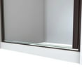 thumbnail image 3 of DreamLine Alliance Swing BG 30 in. W x 66 in. H Semi-Frameless Swing Shower Door in Oil Rubbed Bronze and Clear Glass, 3 of 5