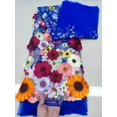 thumbnail image 1 of Three - dimensional sunflower floating soft mesh embroidery lace dress fabric, 1 of 7