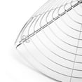thumbnail image 4 of 12 Inch Foldable Round Cooling Rack Roasting Rack Steamer Grid Baking Tray, 4 of 10