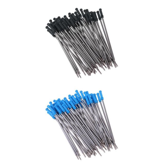 Paquete de 100 bolígrafos Zulema de 0.5mm Recambio de pluma al por mayor