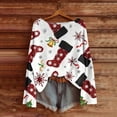 thumbnail image 5 of Craaazy Knit Womens Shirts Christmas Printed Round Neck Long Sleeve Knit Pullover Gifts for Women, 5 of 5