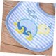 thumbnail image 4 of Baberos para Bebé Baberos Bebé Baberos Algodón Babero Baba Baberos Algodón Babero Comedor Bebé Babero Saliva Boca Baba 28cm Azul, 4 of 5