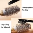 thumbnail image 2 of Herramienta de limpieza de cepillos para el cabello, cepillo para limpiar el cabello con peine, para eliminar el cabello y los desechos, negro TUNC Sencillez, 2 of 5