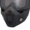 thumbnail image 3 of Casco para montar al aire libre, casco para gafas de motocicleta con gafas para montar en casco con protector facial optimizado para la excelencia NikouMX herramienta, 3 of 5