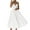 White, variant on IROINNID Wedding Guest Dresses for Women Evening Night Party Dress Suspender with Backless Solid Color Suspender V-neck Elegant Formal Dress,Black